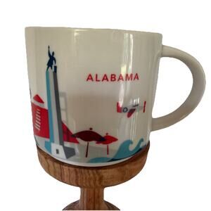 Starbucks Mug 2014 You Are Here Alabama 14oz Cup Coffee Tea